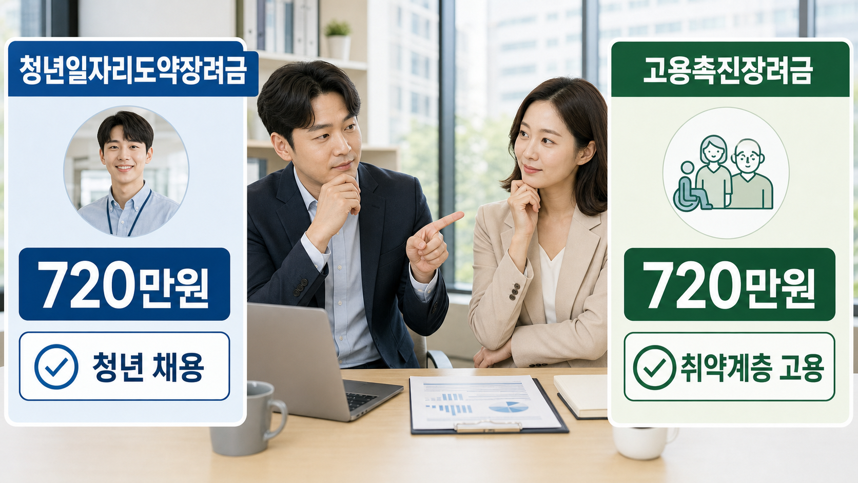 신규직원 고용보조금 비교와 선택 기준